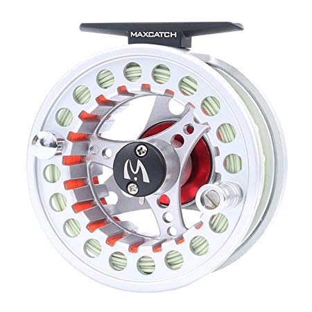 Maxcatch ECO Fly Reel Pre-Loaded with Fly Line Diecast Aluminum Body(3/4wt 5/6wt 7/8wt)