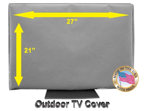 Outdoor TV Cover 27-32 Light Grey