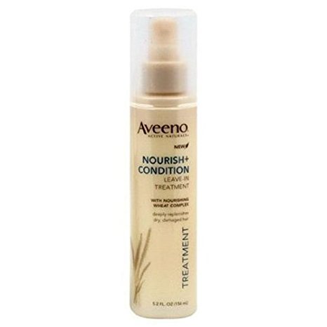 Aveeno Active Naturals Nourish   Condition Leave-In Treatment, 5.2 oz, 2 pk