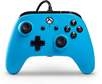 Wired Officially Licensed Controller For Xbox One, S, Xbox One X & Windows 10 - Blue (Xbox One)