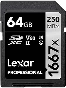 Lexar 64gb Prof. 1667x Sd Ush-i