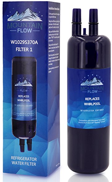 W10295370 w10295370a Refrigerator Water Filter Filter 1, Replacement for whirlpool Filter 1, EDR1RXD1, Kenmore 46-9081, Kenmore 46-9930 (1 Pack)