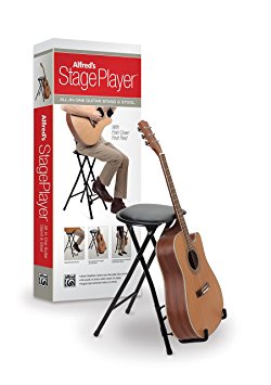 Alfred's StagePlayer Guitar Stand and Stool
