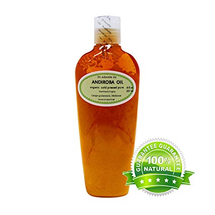 Andiroba Oil Unrefined (Virgin) Organic 100% Pure 8 oz
