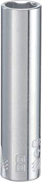 CRAFTSMAN Deep Socket, Metric, 1/4-Inch Drive, 8mm, 6-Point (CMMT44405)