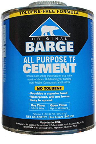 BARGE All-Purpose TF CEMENT NEW - Shoe Repair Glue 1 Quart (956 ml)