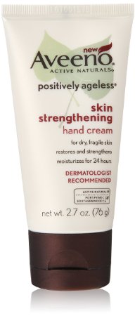 Aveeno Positively Ageless Skin Strengthening Hand Cream 27 Ounce Pack of 2