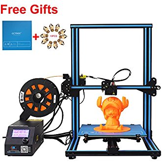 CCTREE Creality CR-10S DIY Desktop 3D Printer Kit Large Printing Size 300x300x400mm 1.75mm 0.4mm Nozzle With Filament Detector and the Dual Z Axis