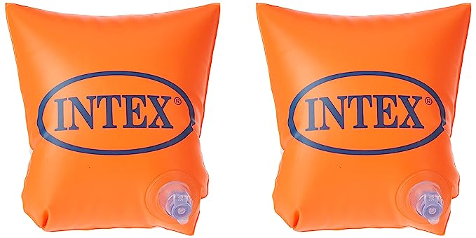 Intex Kid's Plastic Swimming Arm Bands, 18x15x3 cm (Red)