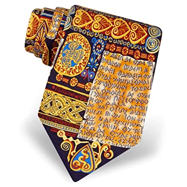 100% Silk Medical Greek Physician Oath Of Hippocrates Necktie Tie Neckwear-Doctor Gift