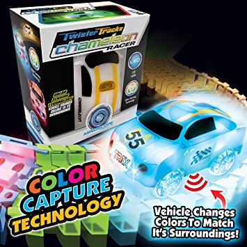 Mindscope Twister Tracks Chameleon Color Capture (Color Sensing/Detecting) Race Car Add On