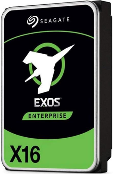 Seagate Exos X16 14TB Internal Hard Drive 8.9 cm (3.5 Inches) SATA III ST14000NM001G Bulk