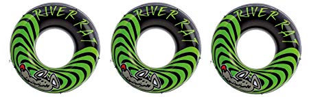 3-Pack Intex River Rat 48-Inch Inflatable Tubes For Lake/Pool/River | 3 x 68209E