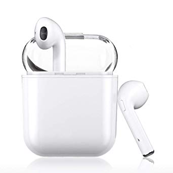 i8X-TWS Transparent Shell Bluetooth Headsets Wireless Headsets 5.0 Headset Bluetooth in-Ear Earphone Wireless Stereo in-Ear Handsfree for Apple Airpods Android/iPhone
