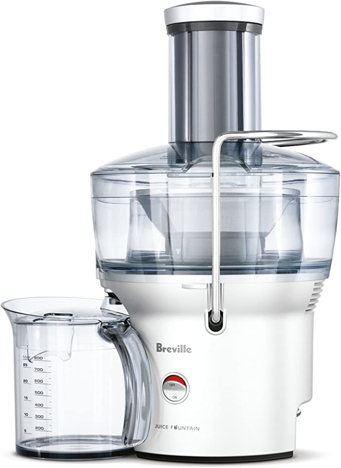 Breville BJE200SIL Juice Fountain, Silver