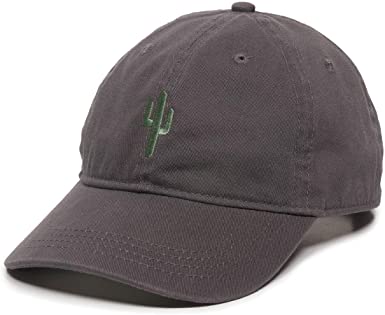 Cactus Embroidered Dad Hat - Adjustable Polo Style Baseball Cap for Men & Women