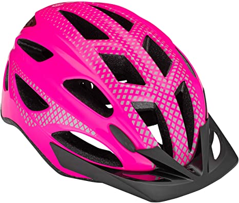 Schwinn Beam LED Lighted Bike Helmet with Reflective Design for Adults, Featuring 360 Degree Comfort System with Dial-Fit Adjustment