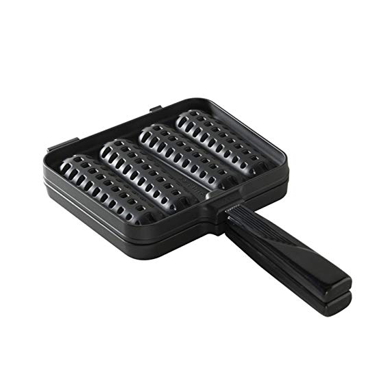 Nordic Ware 01975, Black Waffle Dippers Pan, 13.125-Inch