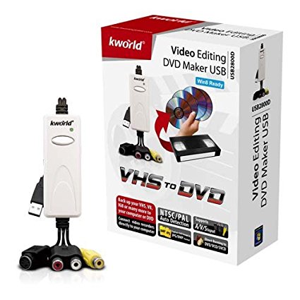 Kworld Video Capture USB TV Tuners and Video Capture USB2800D