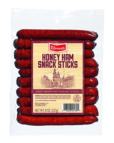 Klement's Ham Sticks, Honey, 8 Ounce