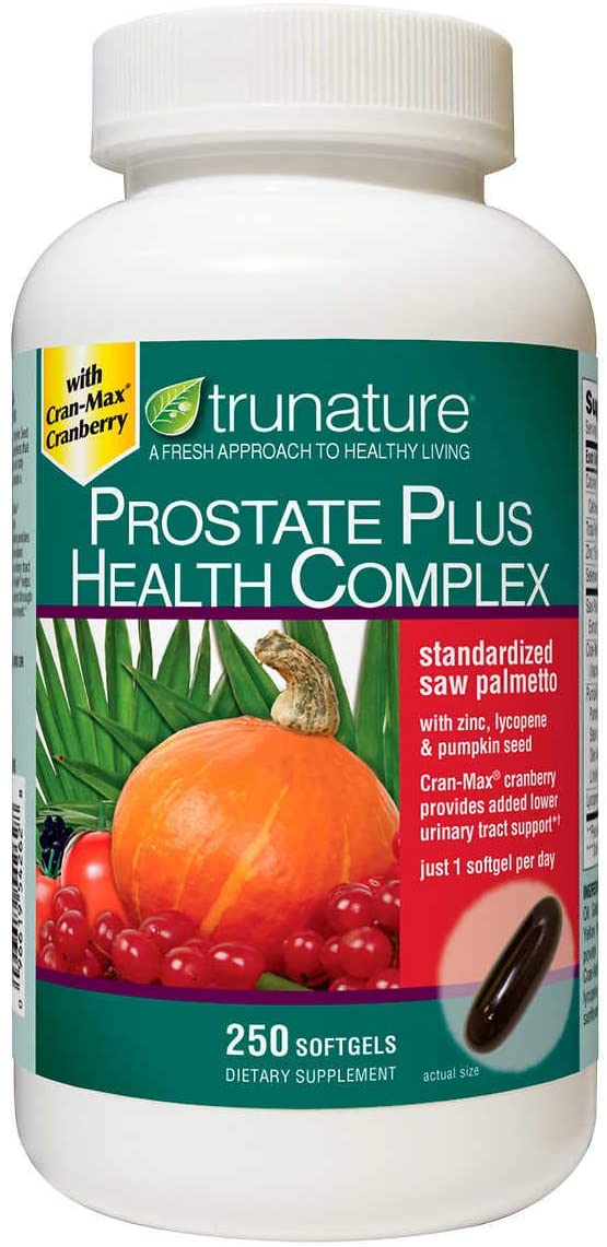 Trunature Prostate Plus Health Complex, 250 Softgels by Trunature Prostate Plus