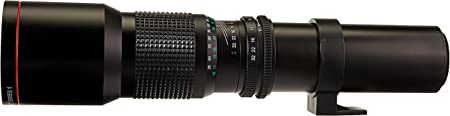 Vivitar Universal 500MM Preset Lens, Black, 14.6 x 5.1 x 3.6 inches