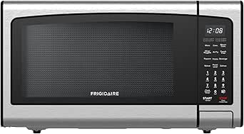 Frigidaire EMW112OAMZ Stainless Steel Microwave Oven, Multi Function, Programmable, 1.1 Cu Ft 1000-Watt, residential kitchen, Stainless