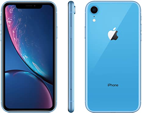 Apple iPhone XR, Boost Mobile, 64GB - Blue (Renewed)