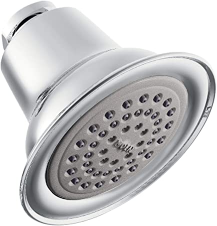 MOEN Collection One-Function Shower Head 6303, 2.5 GPM, Chrome