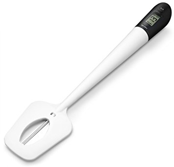 Gourmia GTH9185 Digital Spatula Thermometer Cooking & Candy Temperature Reader & Stirrer in One, Durable BPA free food safe material