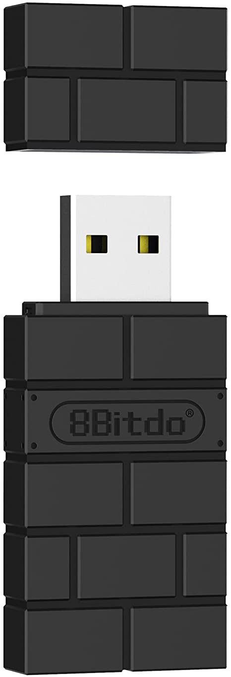 8Bitdo Wireless USB Adapter 2 for Switch, Switch OLED, Windows PC, Mac and Raspberry Pi, for PS5, PS4, Switch Pro Controller and More (Nintendo Switch//)