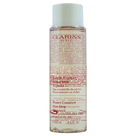 Clarins Water Comfort One-step Cleanser with Peach Essential Water (Dry/Normal Skin) 6.8 Once