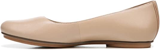 Naturalizer Womens Maxwell Round Toe Comfortable Classic Slip On Ballet Flats