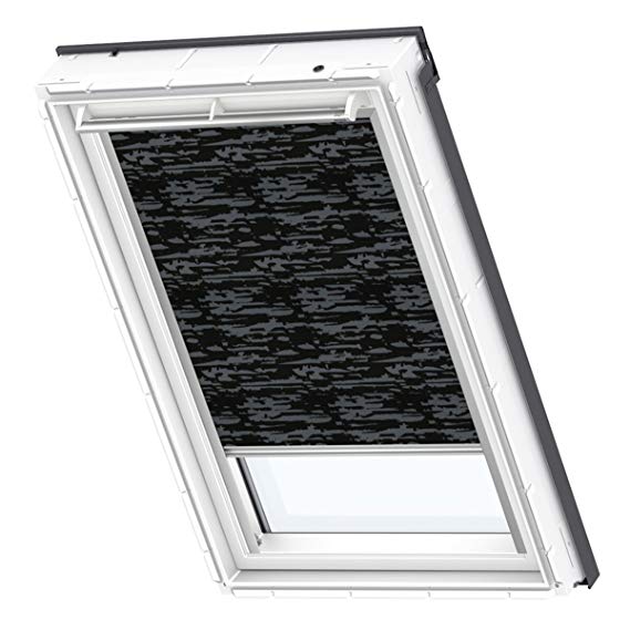 VELUX Original Blackout Blind for Skylight Roof Window M31, Dark Pattern