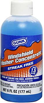 Gunk M506 Concentrated Windshield Washer Solvent with Ammonia - 6 fl. oz.