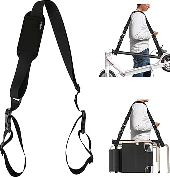 Cosmos Adjustable Beach Chair Strap Scooter Shoulder Strap - Carry Strap for Carrying Beach Chair Foldable Chair Foldable Bike Balance Bike for Outdoor Picnic Camping Fishing & Backpacking