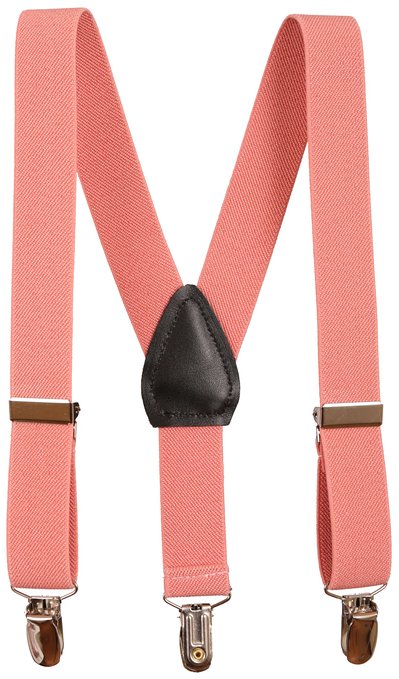 Sportoli® Kids and Baby Adjustable Elastic Solid Wedding Suspenders - 21 Colors