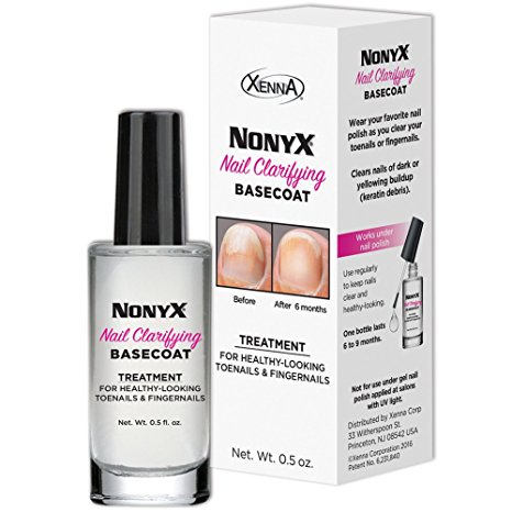 Nonyx Base Coat Nail Treatment Kit For Clear Toe & Fingernails In 3-9 Months