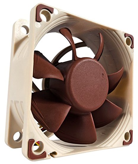 Noctua 60x25mm A-Series Blades with AAO Frame, SSO2 Bearing Premium Fan - Retail Cooling NF-A6x25 FLX (3-pin connector)