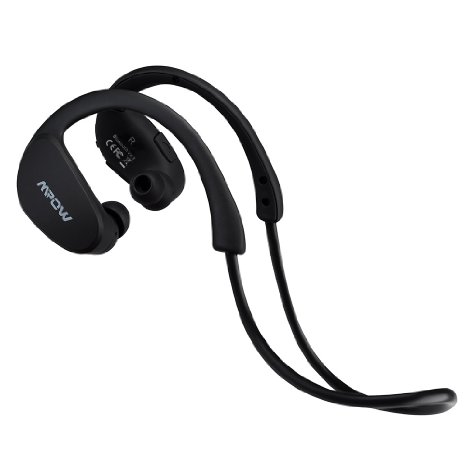 Mpow Cheetah Sport Bluetooth 4.1 Wireless Headphones Stereo Sport Running Gym Exercise Headsets Earphones-Retail Packaging-Black