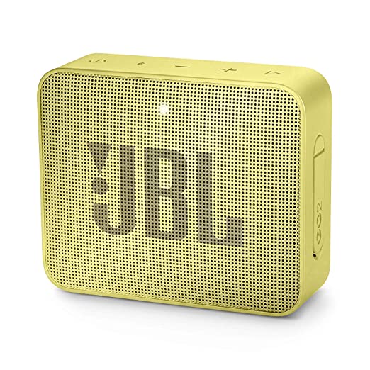 JBL Go 2 Portable Bluetooth Waterproof Speaker (Lemonade Yellow)