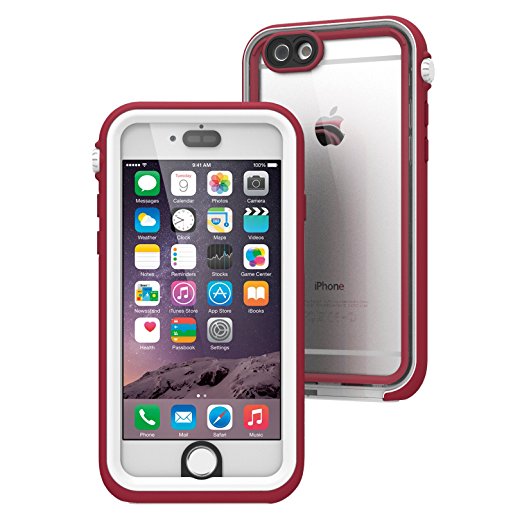 Catalyst Premium Quality Waterproof Shockproof Case for Apple iPhone 6 (Marsala) with High Touch Sensitivity ID