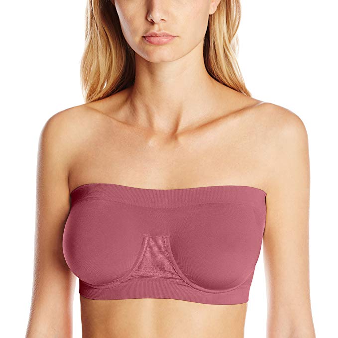 Ahh By Rhonda Shear Women's Angel Seamless Underwire Bandeau Bra