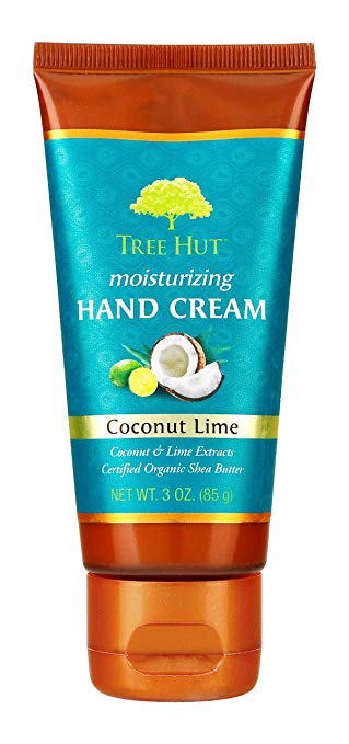 Tree Hut Moisturizing Hand Cream Coconut Lime, 3oz, Ultra Hydrating Hand Cream for Nourishing Essential Body Care