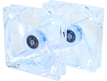 Rosewill 120mm Sleeve LED Cooling Case Fan for Computer Cases Cooling, Blue ROCF-13002