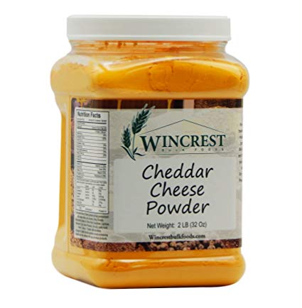 Gourmet Cheddar Cheese Powder - 2 Lb Size Tub