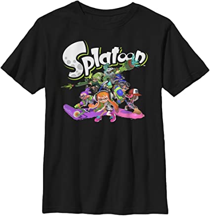 Nintendo Boys' Splatoon Graphic T-shirt