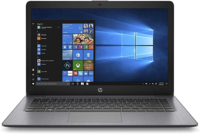 HP Stream 14-ds0035nr 14" HD Laptop AMD A4-9120e Dual-Core 1.5 Ghz 4GB DDR4 32GB eMMC AMD Radeon R3 Graphics Windows 10 Home in S Mode