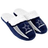 Dallas Cowboys NFL 2013 Mens Sherpa Slide Slippers