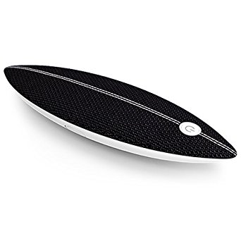 AOMAIS SURF Bluetooth Speakers,Portable Wireless IPX7 Waterproof Floating Bluetooth Speaker 4.2,Touch Control,16W Deep Bass, Stereo Pairing ,Durable for Swimming Pool,Beach,Shower,Travel(Black)